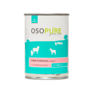Osopure Grain Free Lamb Formula Canned Dog Food (12 pack)
