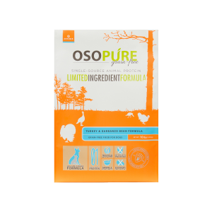 OSOPURE Grain Free Turkey & Garbanzo Bean Dry Dog Food
